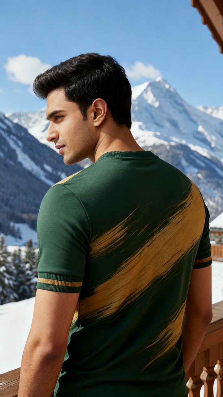 Kashwears™ Premium Forest Green Graphic T-Shirt - Image 3