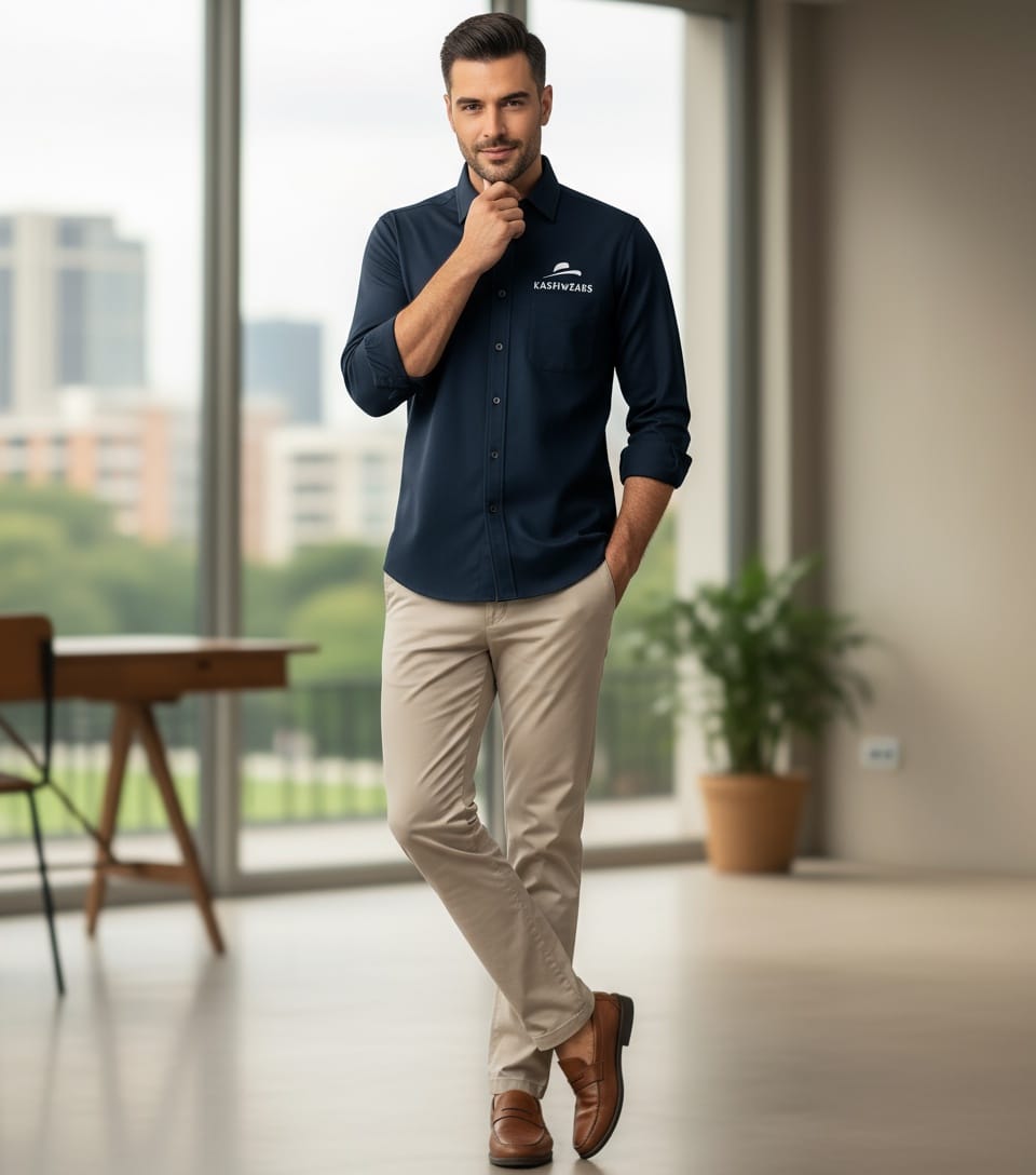 Full Sleeves Formal Shirt - Image 2
